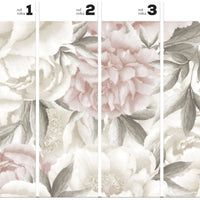 Peony Light Big – Tapeta w rolkach