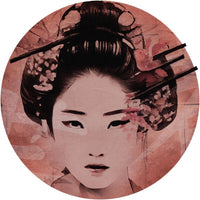 Geisha – Tapeta Koło Standard