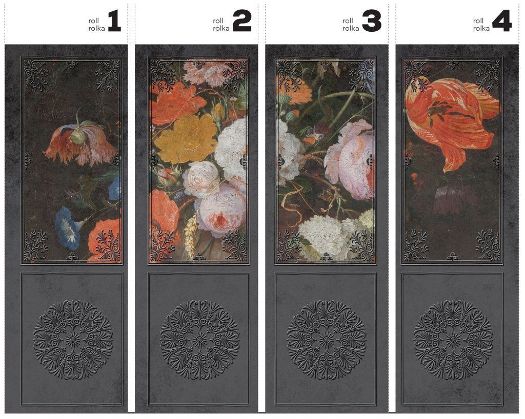 Refined Noire – Tapeta w rolkach