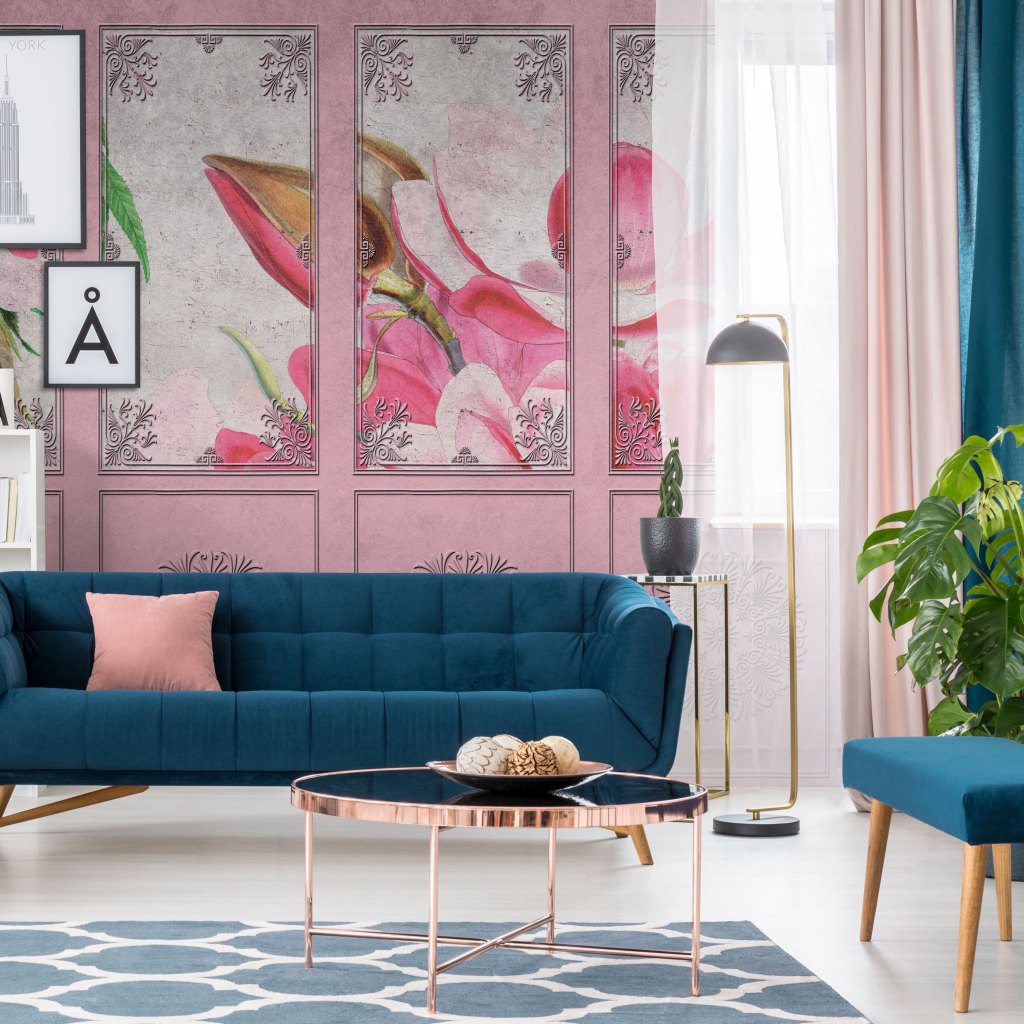 Refined Pink Magnolia – Wallpaper Rolls