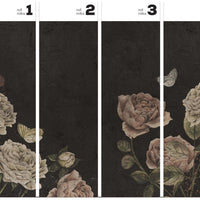 Rose Dream Black – Wallpaper Rolls 