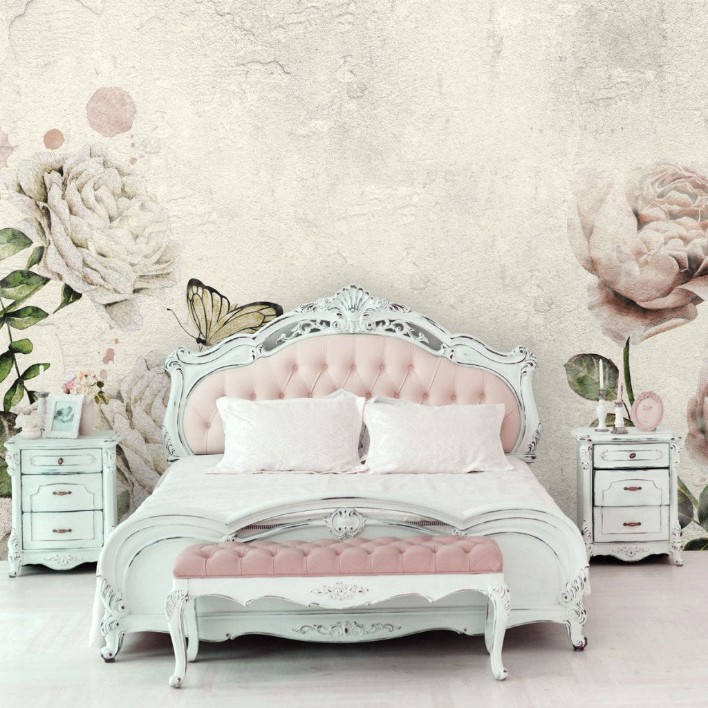 Rose Dream White – Wallpaper Rolls