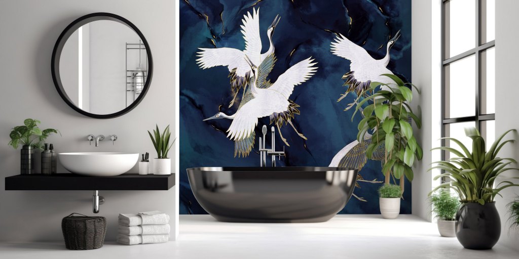 Royal Tsuru – Tapeta w rolkach