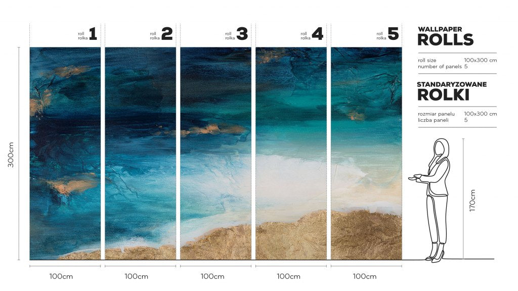 Santorini – Tapeta w rolkach