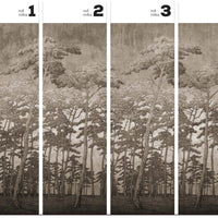 Secret Forest Beige – Tapeta w rolkach