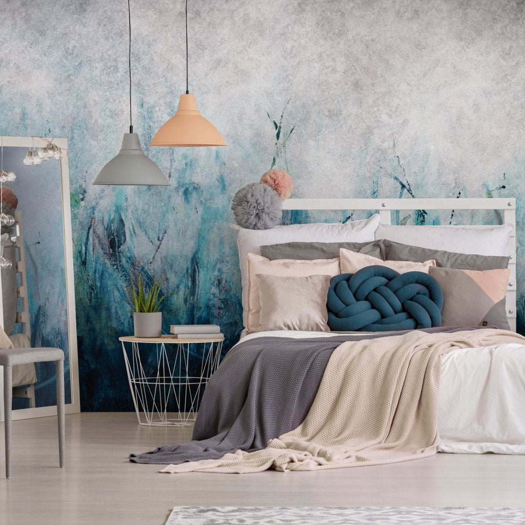 Tosca Blue – Tapeta w rolkach