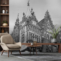 Town hall B&W – Tapeta w rolkach