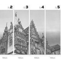 Town hall B&W – Tapeta w rolkach