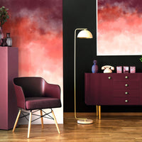 Watercolor Ombre Red – Tapeta w rolkach