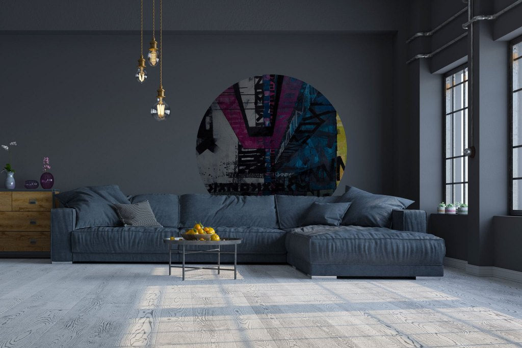 Manhattan – Tapeta Koło Standard