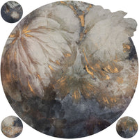 Harmony Blue – Tapeta Koło Standard