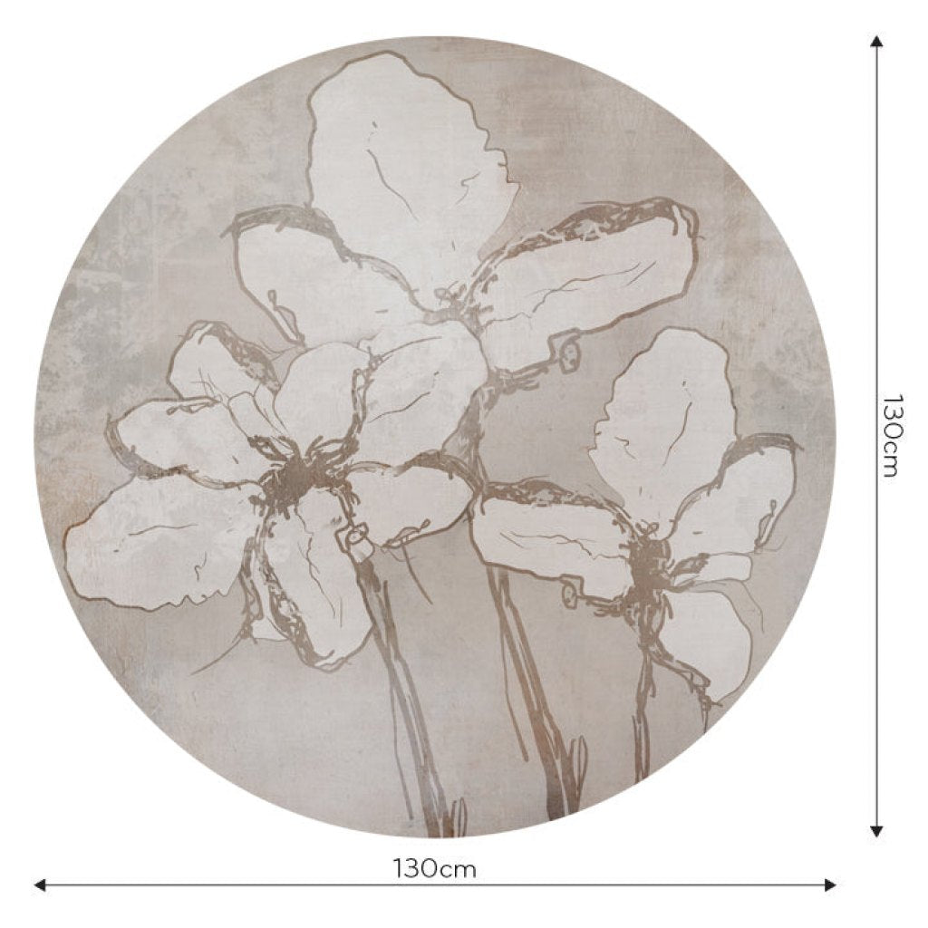 Iris – Tapeta Koło Standard