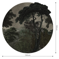 Hood Dark – Tapeta Koło Standard