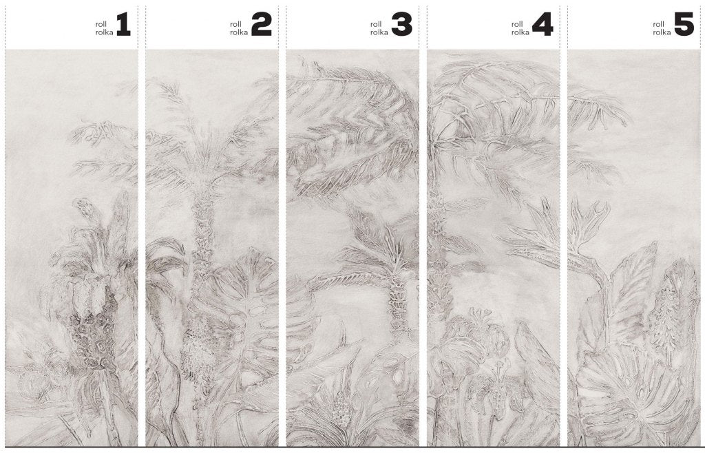 Esotico Beige – Tapeta w rolkach