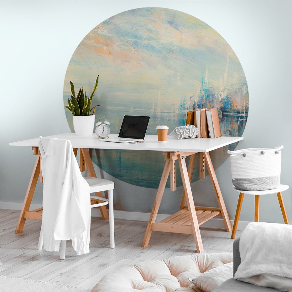 Ice Land – Tapeta Koło Standard