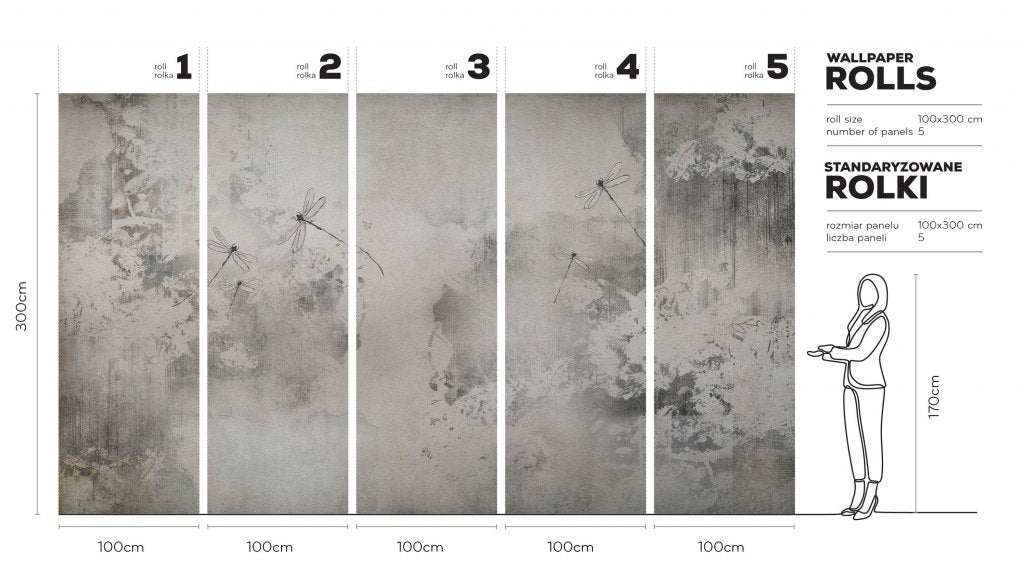 Lestes – Tapeta w rolkach