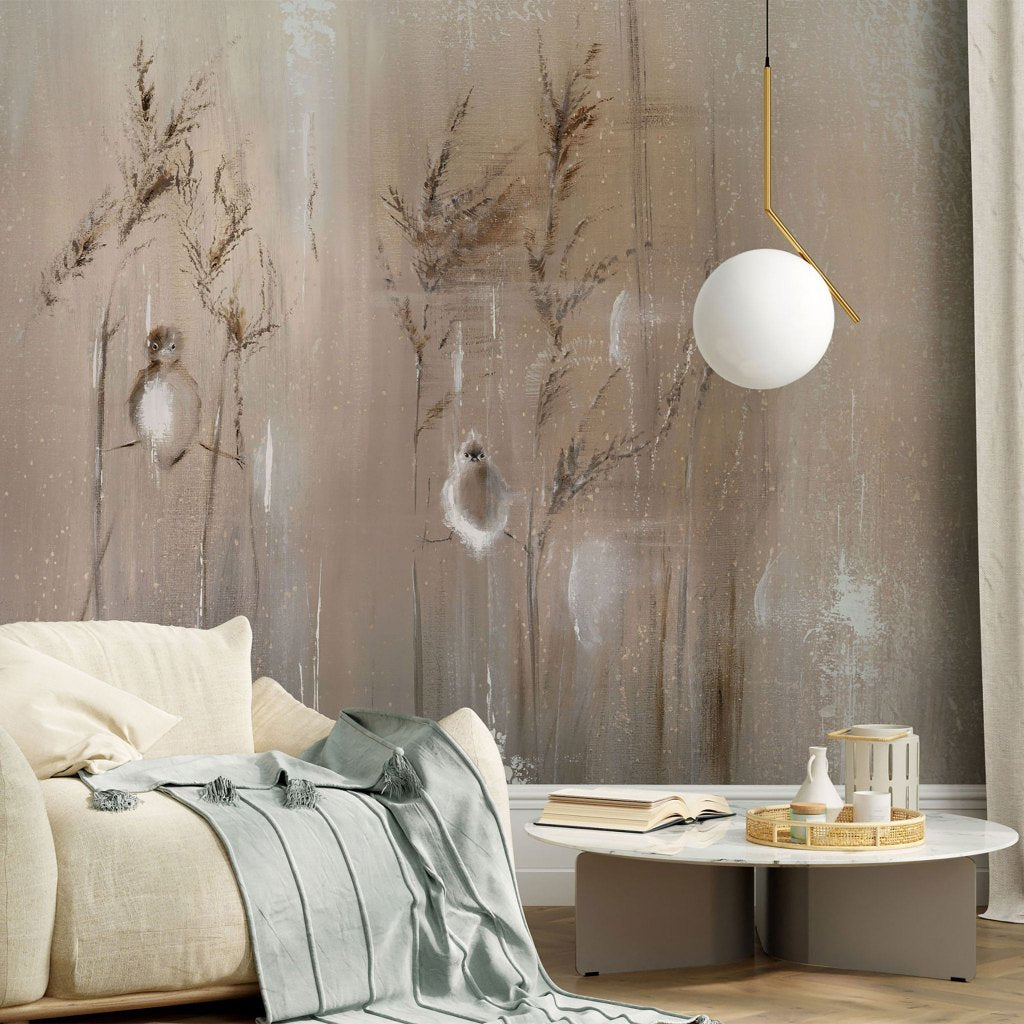 Aves – Custom-sized wallpaper