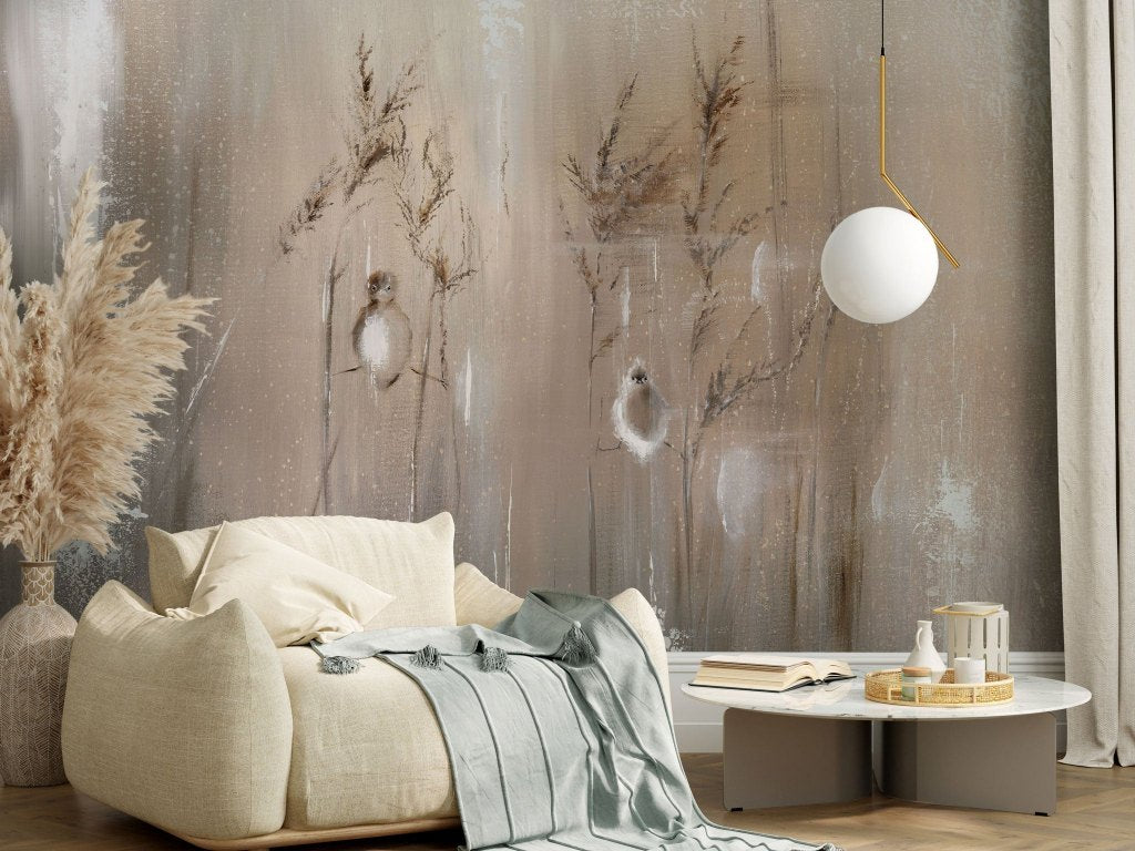 Aves – Custom-sized wallpaper