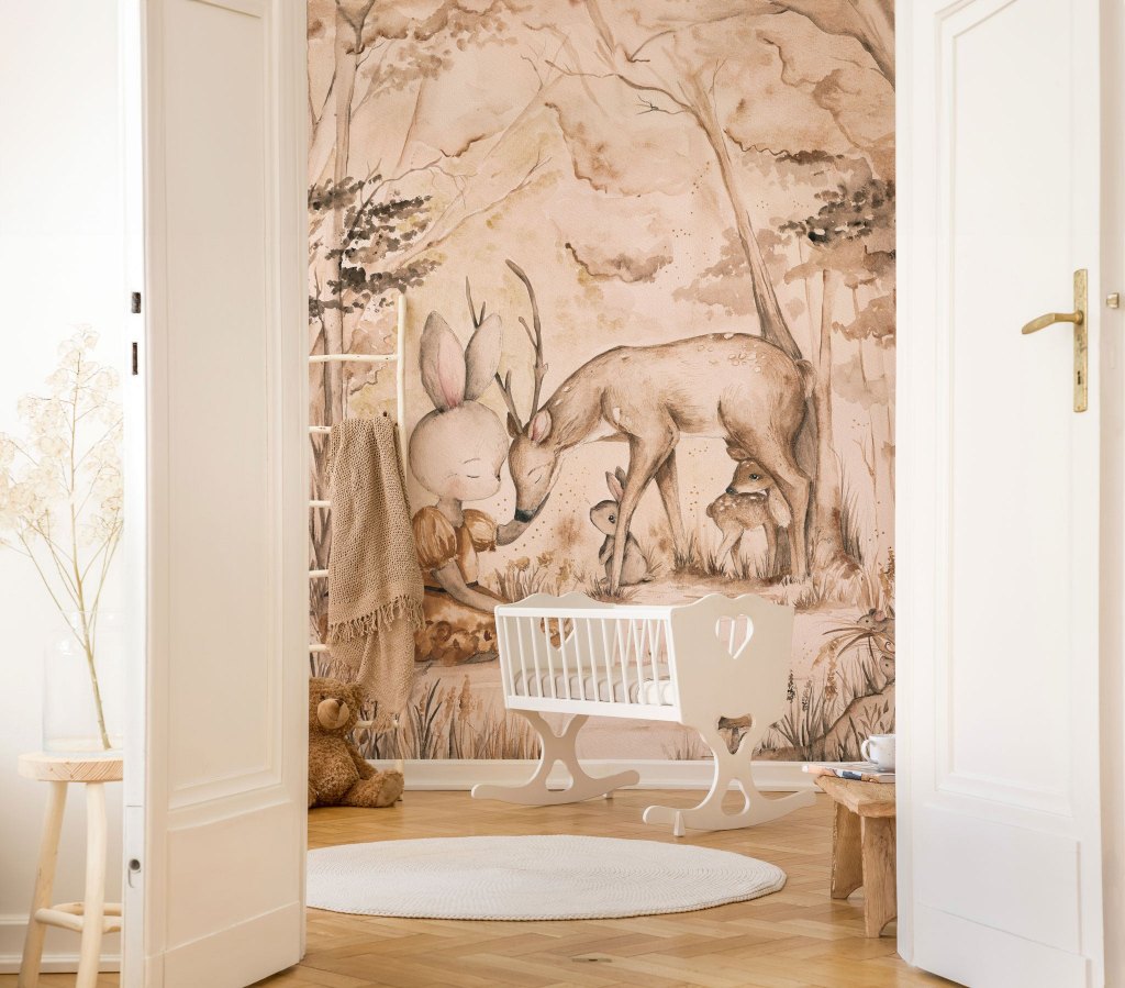 Bambi – Custom-sized wallpaper