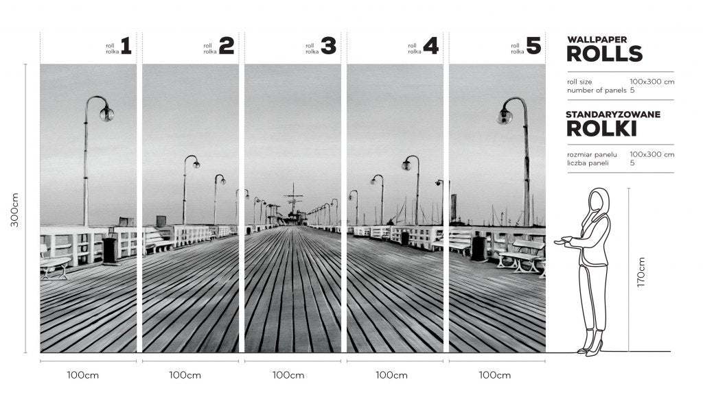 Molo – Tapeta w rolkach