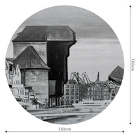 Crane – Tapeta Koło Standard