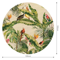 Jungle II – Tapeta Koło Standard