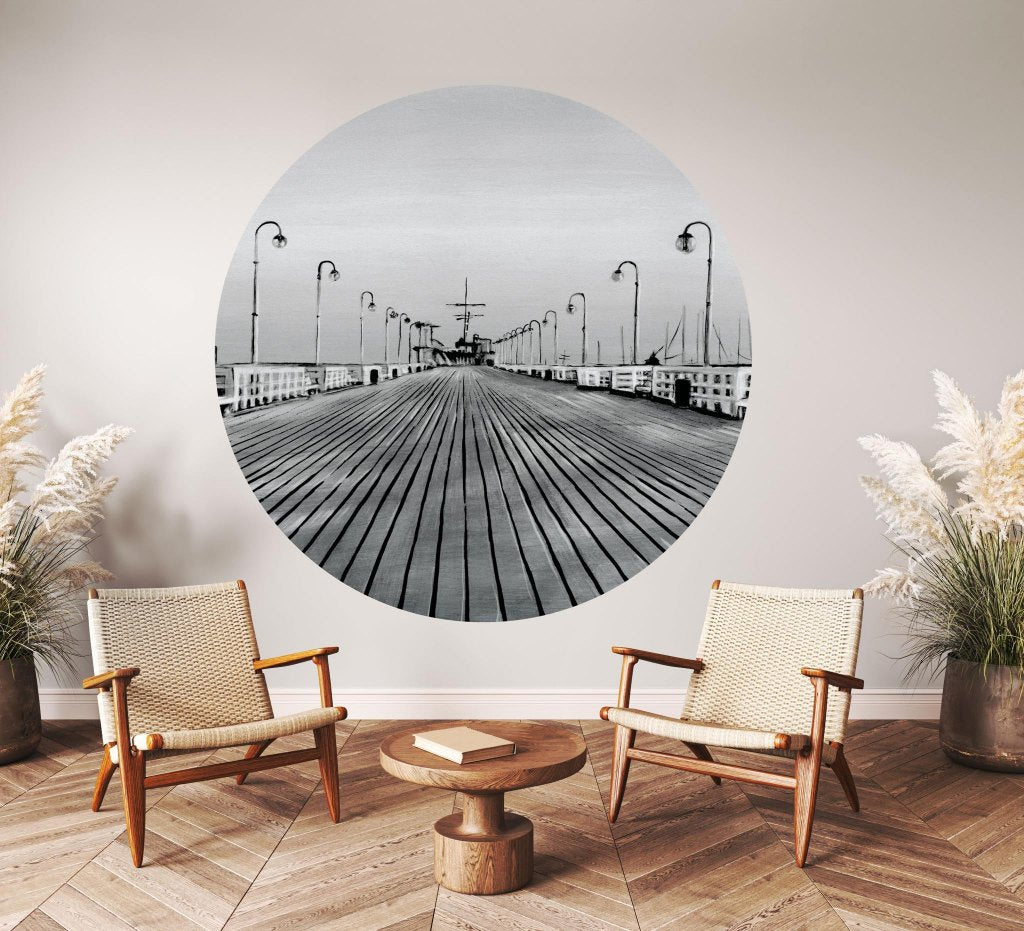 Molo – Tapeta Koło Standard