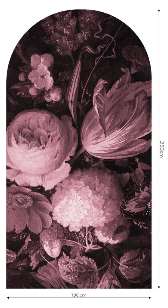 Boudoir Pink – Tapeta Łuk Standard