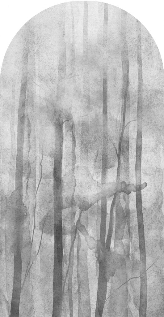 Mori Grey – Tapeta Łuk Standard