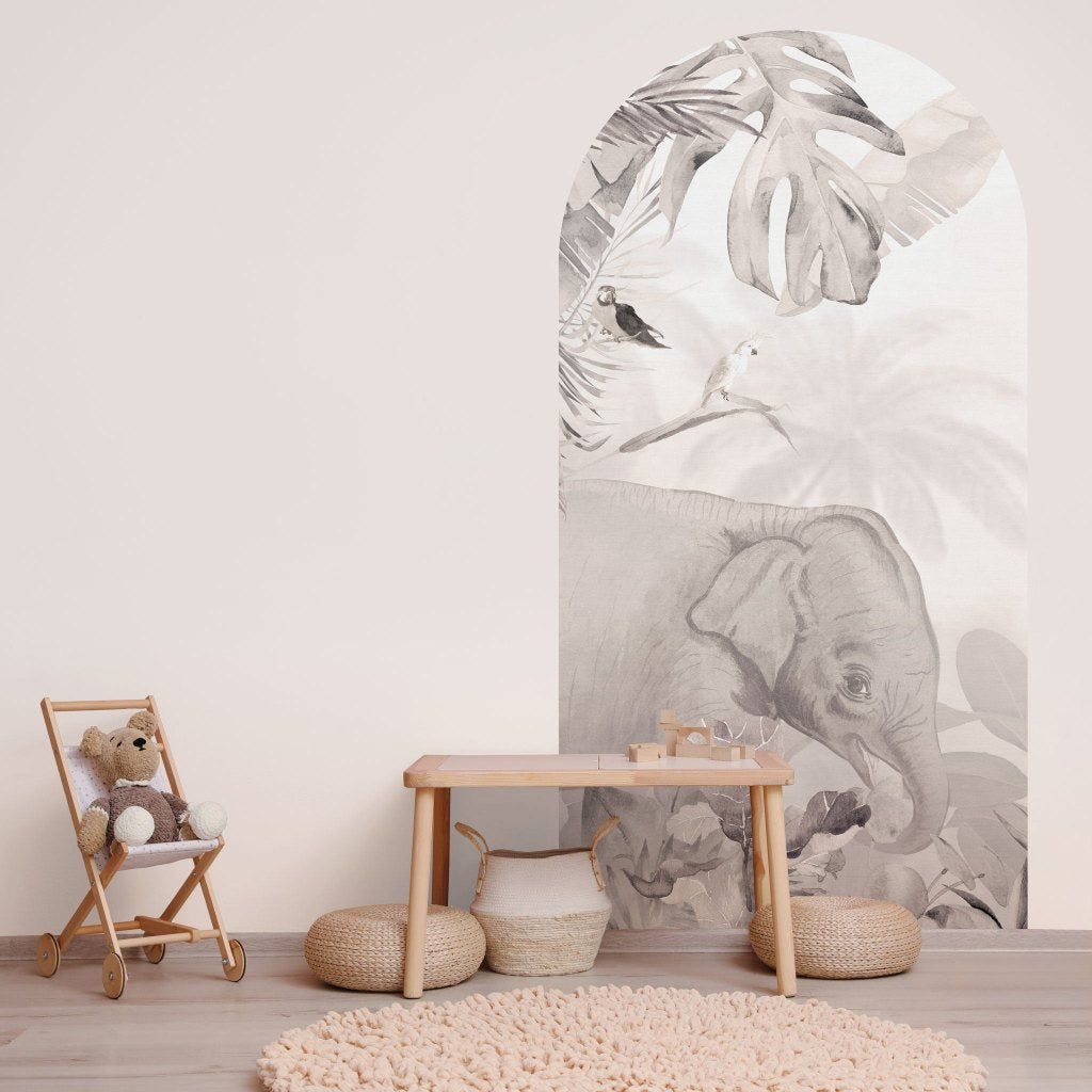 Jungle Beige – Tapeta Łuk Standard