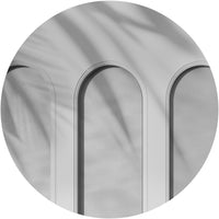 Libra Light Grey – Tapeta Koło Standard