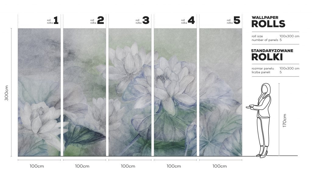 Winter  – Tapeta w rolkach