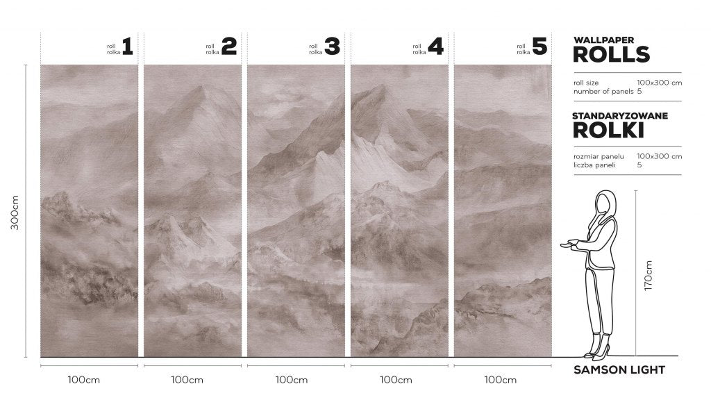 Samson Light – Tapeta w rolkach