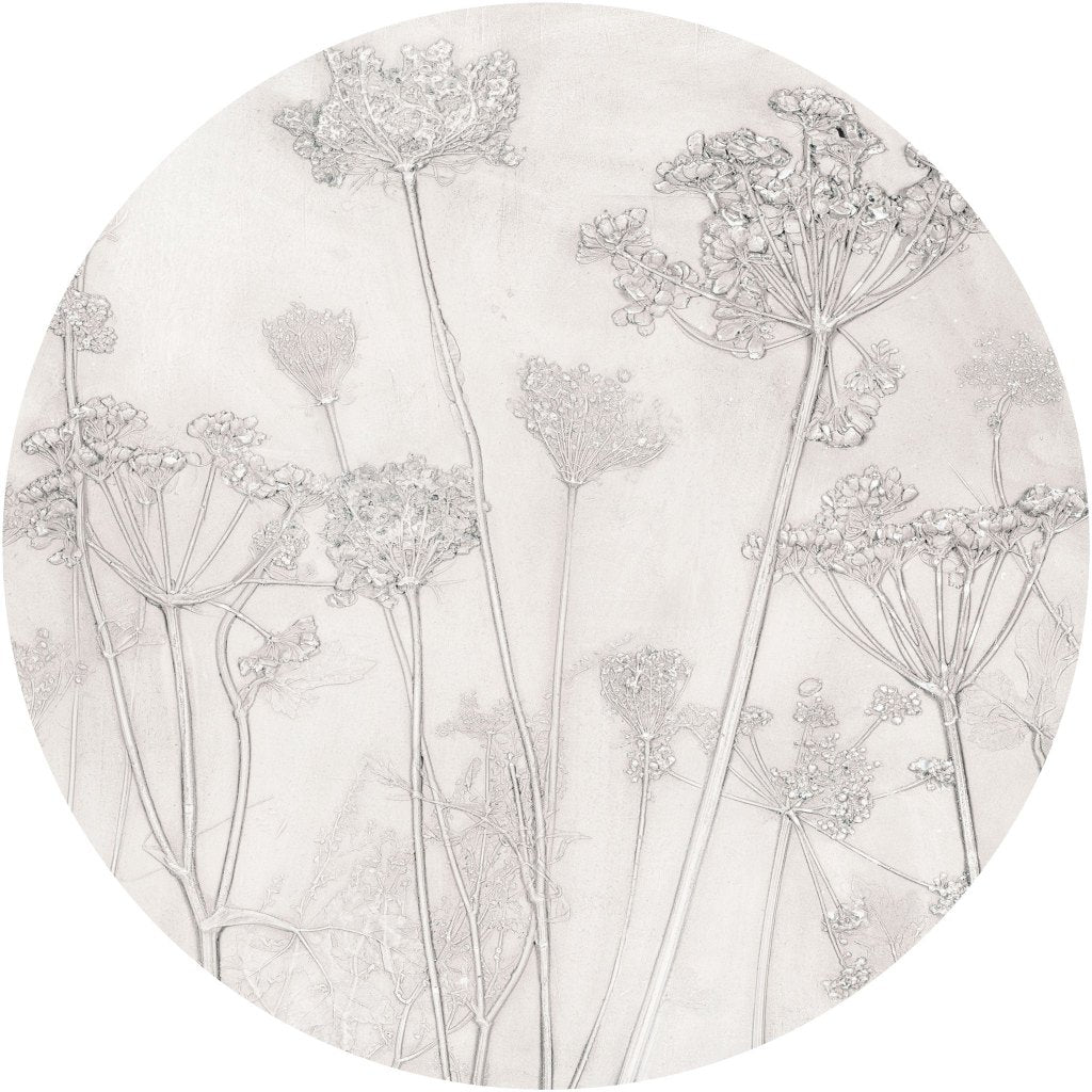 Erbario Light – Tapeta Koło Standard