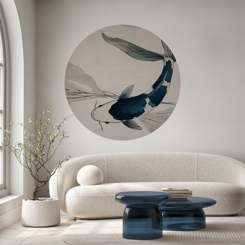 Koi – Tapeta Koło Standard