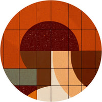 Retro – Tapeta Koło Standard