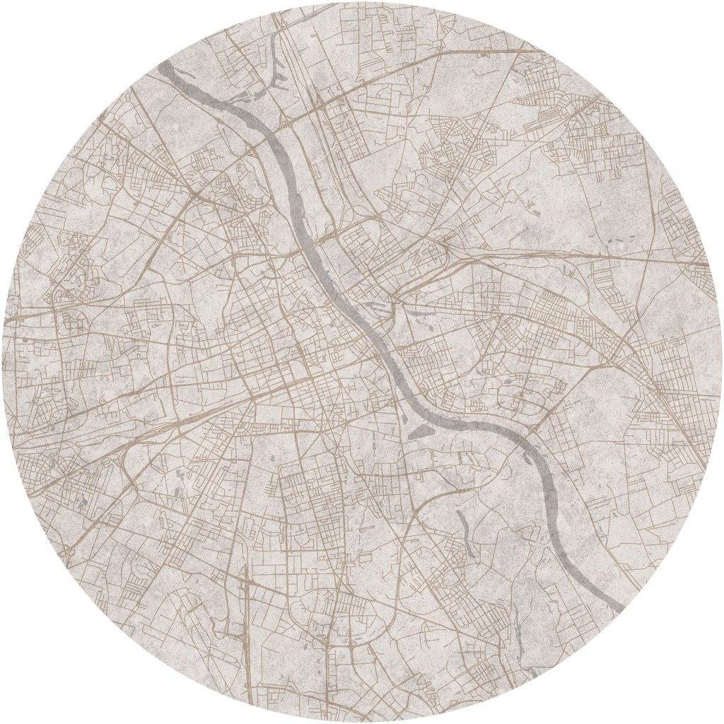 Varsovia – Tapeta Koło Standard