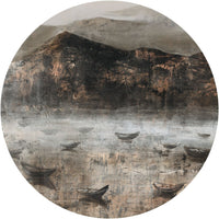 Barca – Tapeta Koło Standard