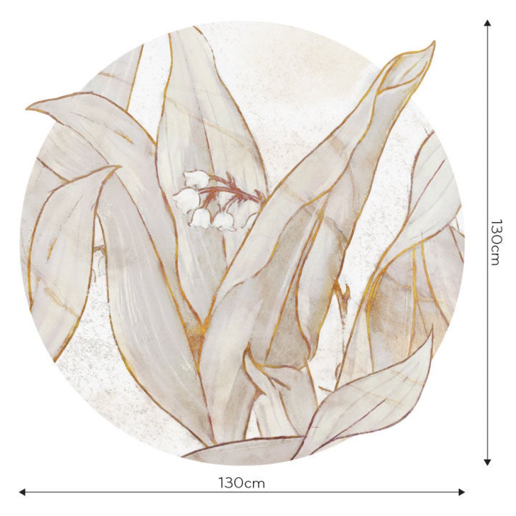 Lirio – Tapeta Koło Standard