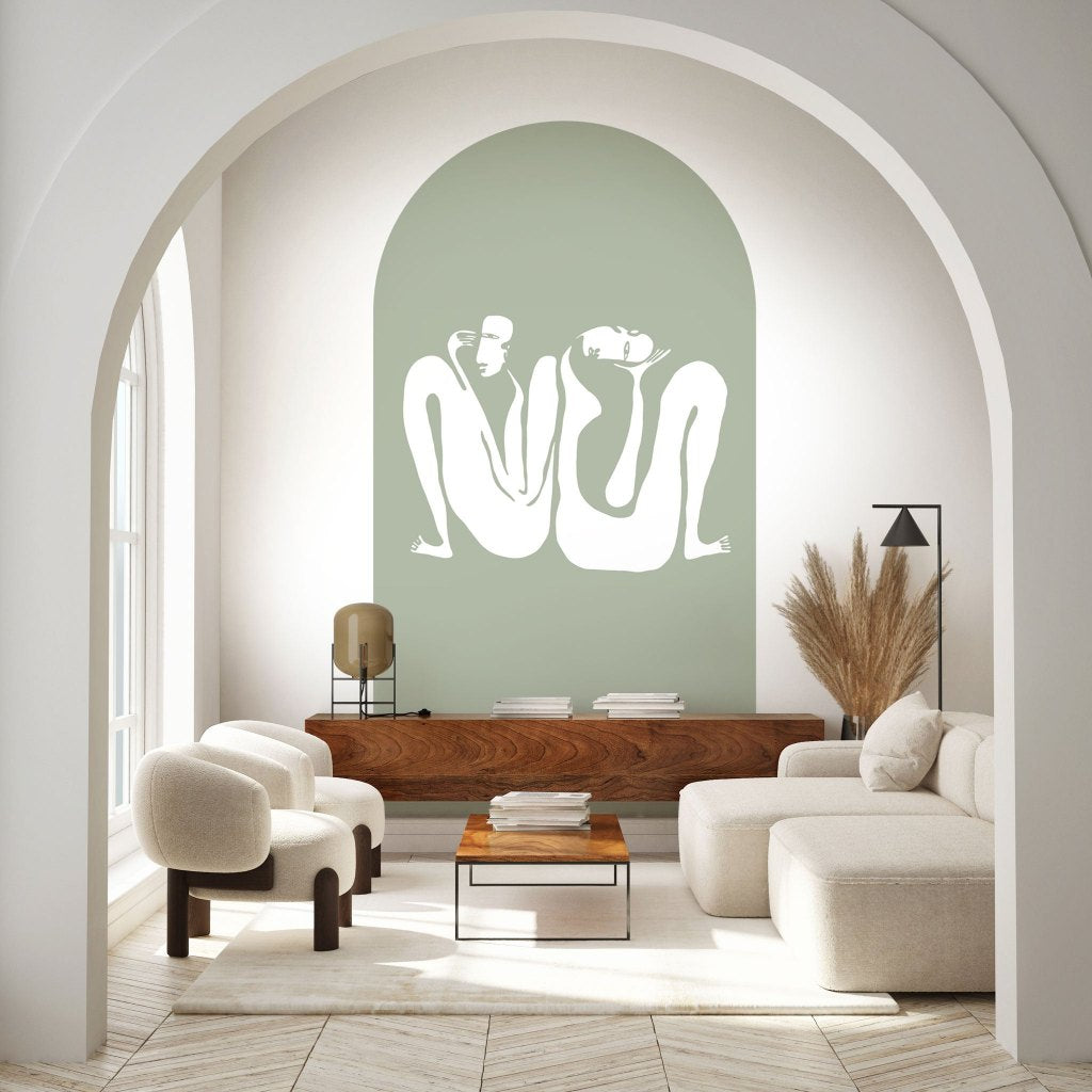 Couple Sage – Tapeta Łuk Standard