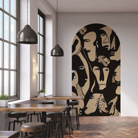 Faces – Tapeta Łuk Standard