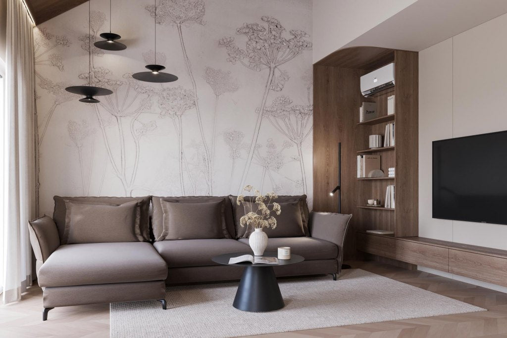 Erbario Light – Custom-made wallpaper
