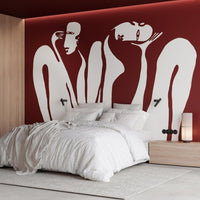Tapeta na míru – Couple Burgundy
