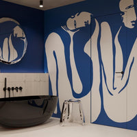 Couple Cobalt – Tapeta na míru