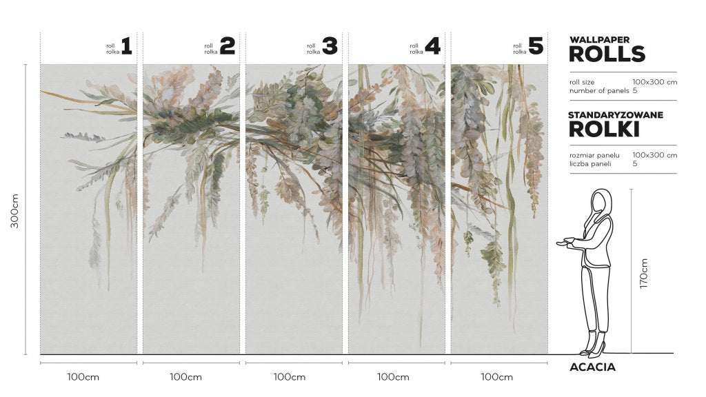 Acacia – Tapeta w rolkach
