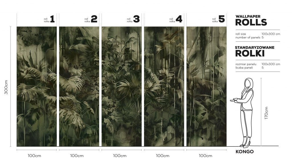 Kongo – Tapeta w rolkach