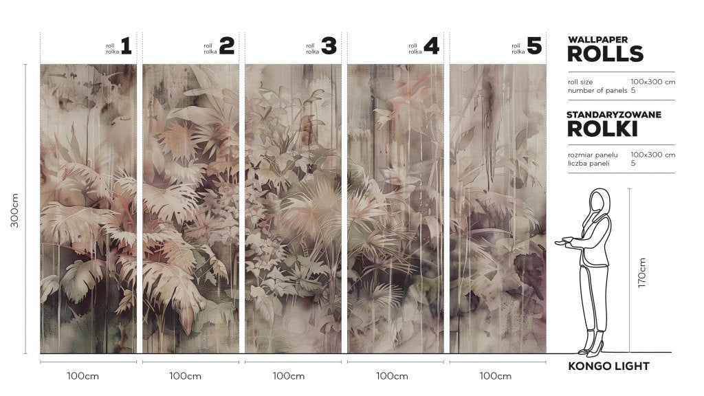 Kongo Light – Tapeta w rolkach