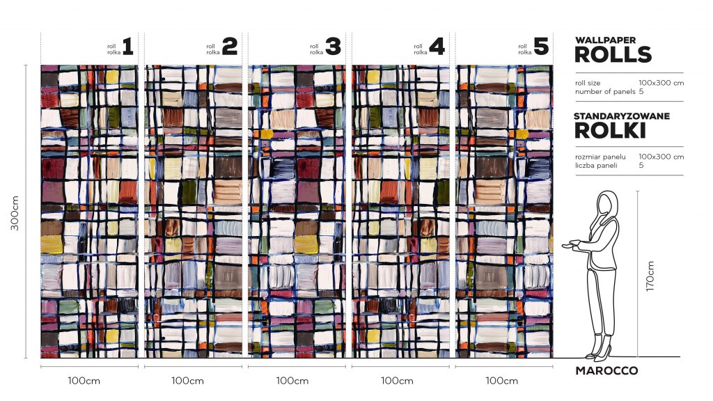 Marocco – Tapeta w rolkach