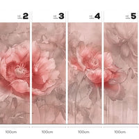 Papaveri Mocha – Tapeta w rolkach