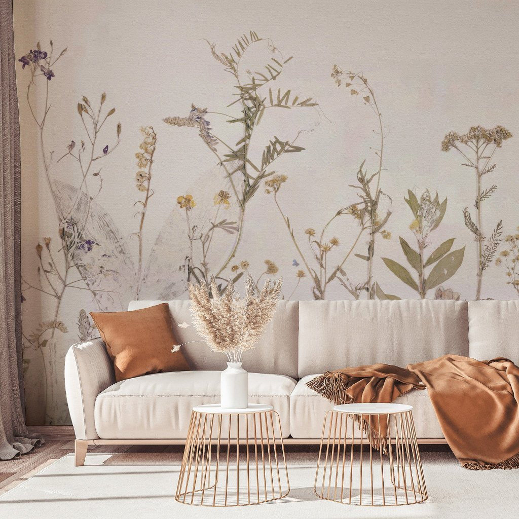 Campo di erbe – Tapeta na wymiar